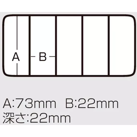 Коробка Meiho Mini Hunter 122x80x26mm к:clear, фото , изображение 3